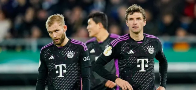 Bayern se despidió de la Copa de Alemania ante un equipo de tercera / AFP