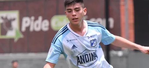 Daniel Ruiz, titular con Millonarios ante Cúcuta por la semifinal vuelta de la Copa - VizzorImage / Luis Benavides