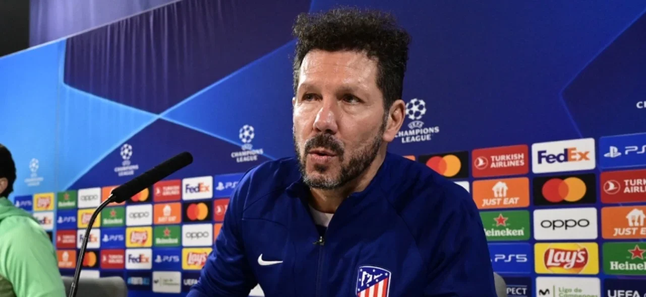 Diego Simeone - Director técnico de Atlético de Madrid - AFP