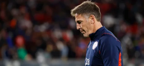 Eduardo Berizzo - Entrenador de selección Chile - AFP