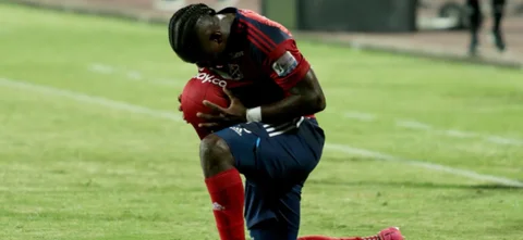 Edwuin Cetré - Delantero de Independiente Medellín - VizzorImage / Paulina Betancur