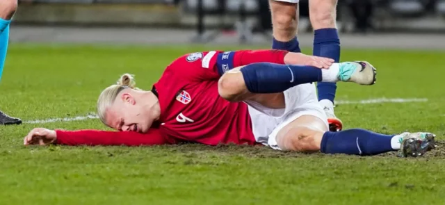 Erling Haaland - Delantero de Noruega - AFP