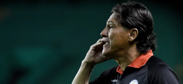 Flabio Torres - Entrenador colombiano cuando dirigía a Deportivo Pasto - VizzorImage / Nelson Rios