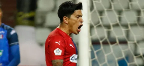 Germán Ezequiel Cano - Delantero y goleador histórico de Independiente Medellín - VizzorImage / Santiago Osorio