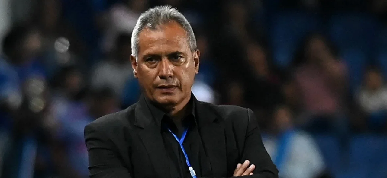 Hernán Torres - Entrenador colombiano de Emelec - AFP