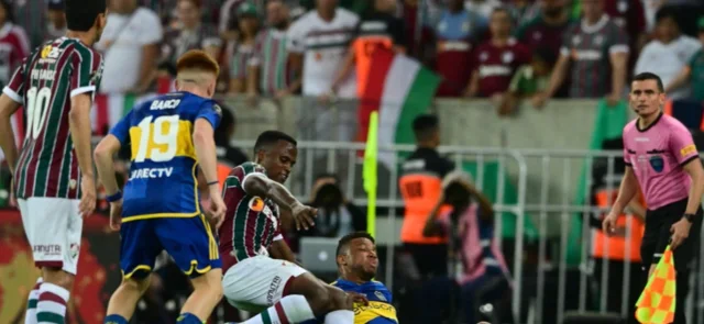 Jhon Arias, jugador colombiano de Fluminense / Foto: @Libertadores