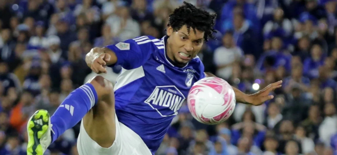 Juan Carlos Pereira - Volante de Millonarios - VizzorImage / Juan Camilo Urrego