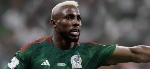 Julián Quiñónes - Delantero de la selección México - AFP