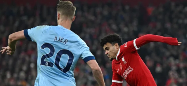 Luis Díaz - Delantero colombiano de Liverpool - AFP