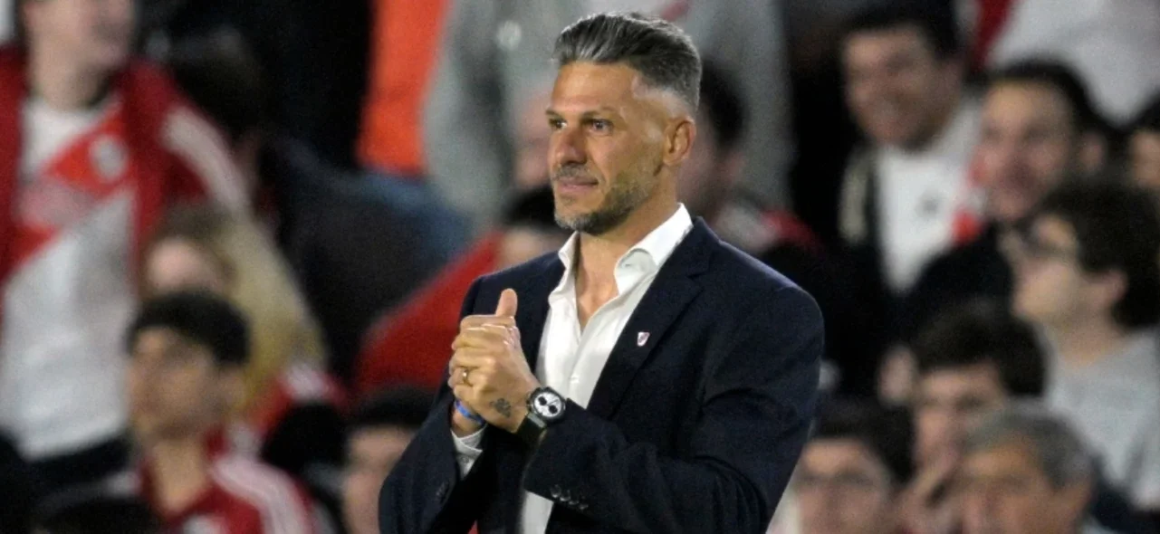 Martín Demichelis - Entrenador de River Plate - AFP