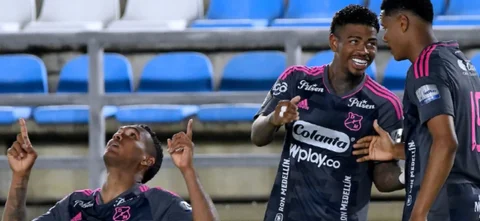 Medellín apabulló a Unión Magdalena. / Foto: Vizzorimage.