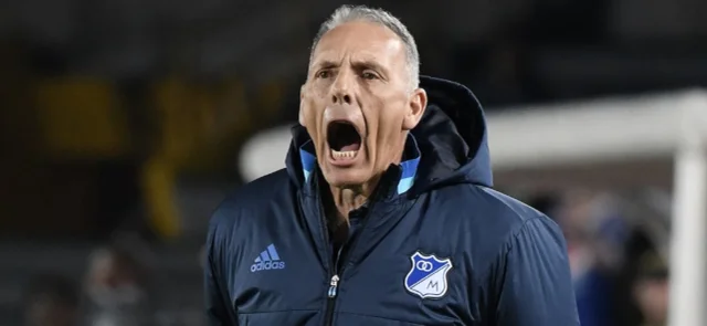 Miguel Ángel Russo - Entrenador de Millonarios en 2017 - VizzorImage / Gabriel Aponte