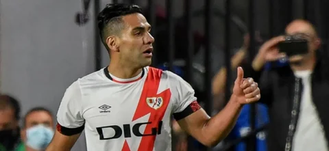Radamel Falcao García - Delantero colombiano de Rayo Vallecano - AFP