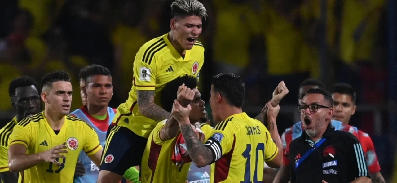 ¡De las mejores! Selección Colombia ascendió casillas en el ranking FIFA. / Foto: AFP.