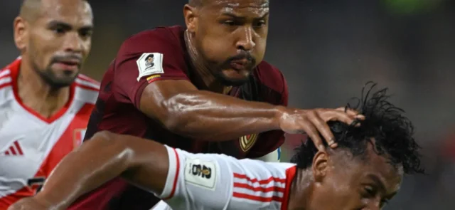 Venezuela igualó 1-1 en su visita a Perú por la fecha 6 de eliminatorias - AFP