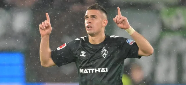 Borré llega a la selección Colombia conectado con el gol / Foto: @werderbremenES