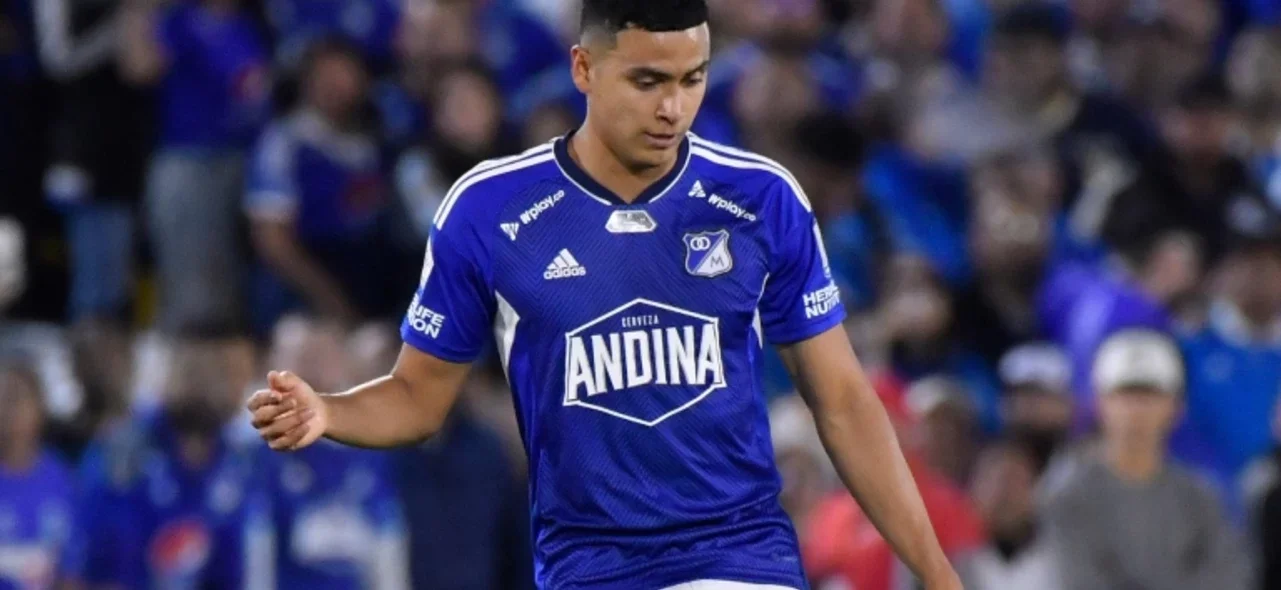 Stiven Vega - Volante de Millonarios - VizzorImage / Gabriel Aponte