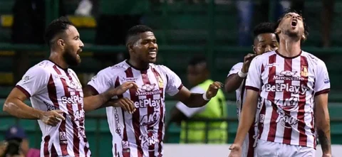 Tolima eliminó a Cali y acaricia la final de la Liga BetPlay | Foto: VizzorImage / Gabriel Aponte