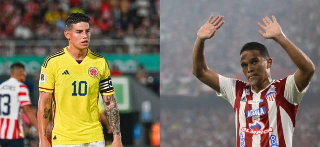 James Rodríguez y Carlos Bacca - Fotos: @jamesdrodriguez - VizzorImage/ Jairo Cassiani