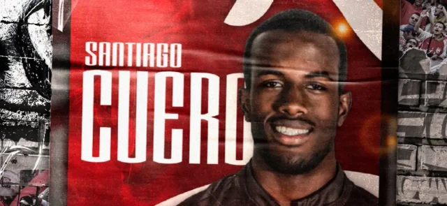 Santiago Cuero, nuevo jugador de Santa Fe. / Foto: X Santa Fe.
