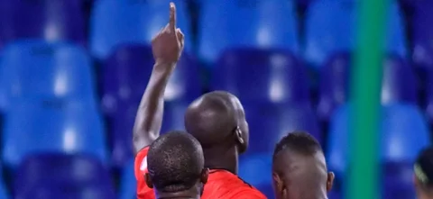 Adrián Ramos marcó el único gol del duelo América vs. Millonarios - VizzorImage / Gabriel Aponte