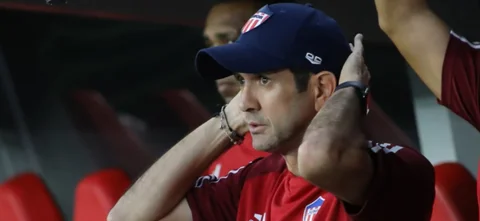 Arturo Reyes - Entrenador de Junior de Barranquilla - VizzorImage / Jairo Cassiani