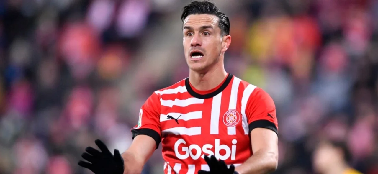 Bernardo Espinosa - Defensor colombiano de Girona de España - AFP