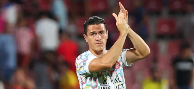 Bernardo Espinosa - Defensor de Girona de España - AFP