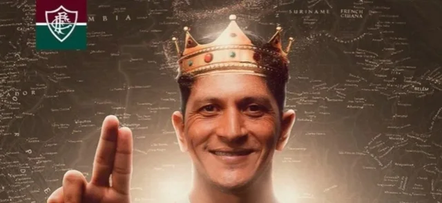 Germán Cano, elegido el Rey de América / Foto Fluminense