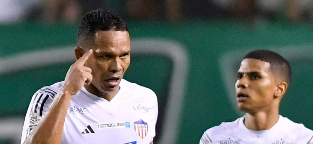 Carlos Bacca y José Enamorado - Delanteros de Junior de Barranquilla - VizzorImage / Gabriel Aponte