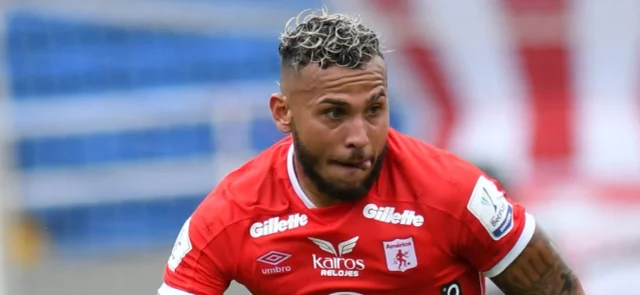 Duván Vergara - Delantero colombiano de Santos Laguna - VizzorImage