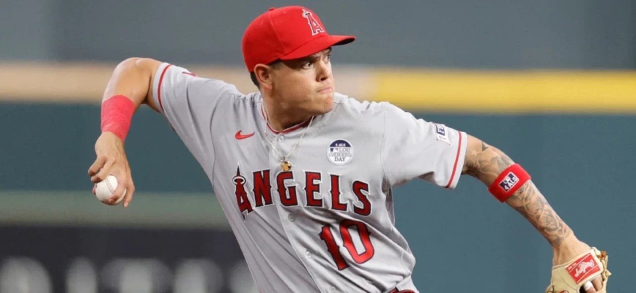 Giovanni Urshela - Tercera base de Los Angeles de la MLB - AFP