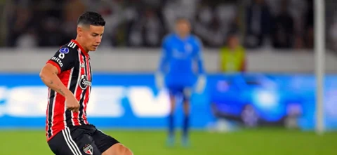 El curioso consejo del 'Tino' Asprilla a James Rodríguez. / Foto: AFP.