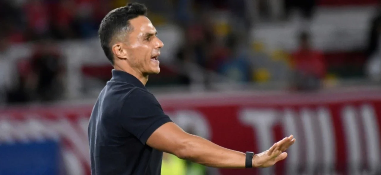 Lucas González - Entrenador de América de Cali - VizzorImage / Oswaldo Paez