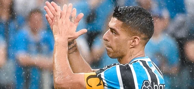 Luis Suárez - Delantero uruguayo de Gremio de Brasil - AFP