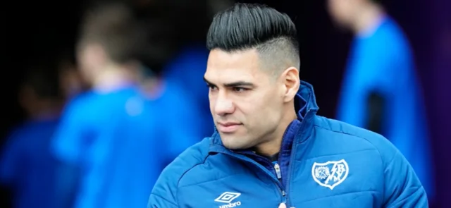 Radamel Falcao García - Delantero colombiano de Rayo Vallecano - AFP