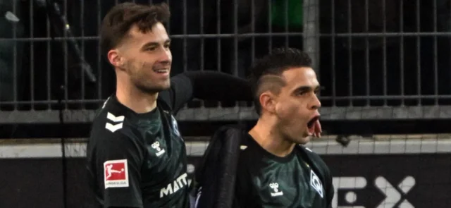 Rafael Santos Borré - Delantero colombiano de Werder Bremen - AFP