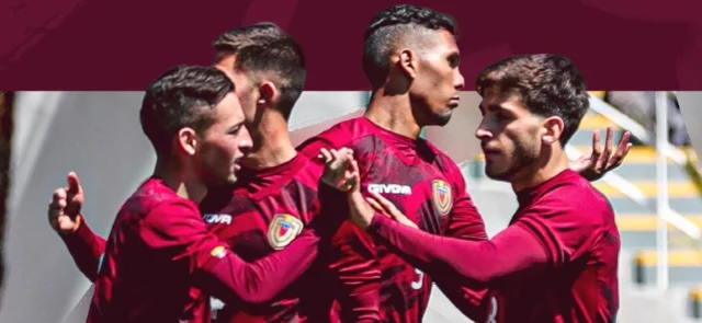 La apuesta de Venezuela Sub 23 contra Colombia en amistoso en Miami. / Foto: Twitter Selección de Venezuela.