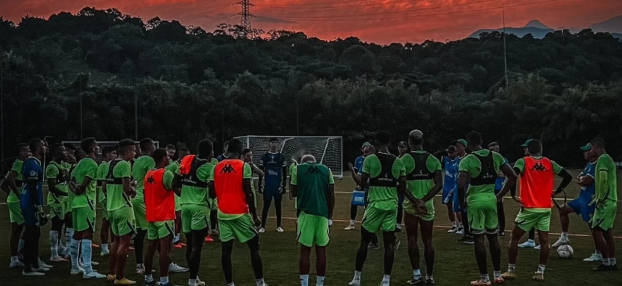 Deportivo Cali en pretemporada - Foto - @AsoDeporCali