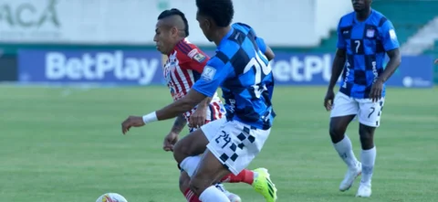 Boyacá Chicó 2 - 2 Junior - VizzorImage / Macgiver Baron