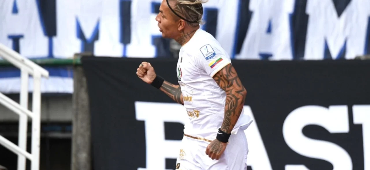 Dayro Moreno alcanzó los 218 goles en el FPC - VizzorImage / Daniel Ocampo