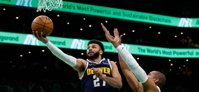 Los Nuggets se imponen ante los Celtics - AFP