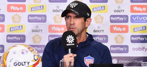 Arturo Reyes, director técnico de Atlético Junior - VizzorImage / Luis Benavides