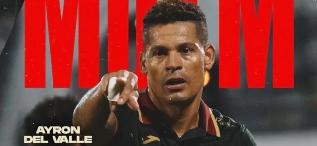 Ayron del Valle - Delantero colombiano de 34 años - Instagram: @selangorfc