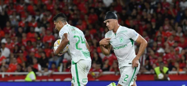 Espinosa marcó el gol del descuento de Nacional en el 4-1 ante América. / Foto: Vizzorimage.
