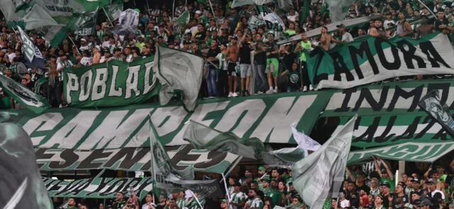 Barra de Atlético Nacional en el estadio Atanasio Girardot - VizzorImage