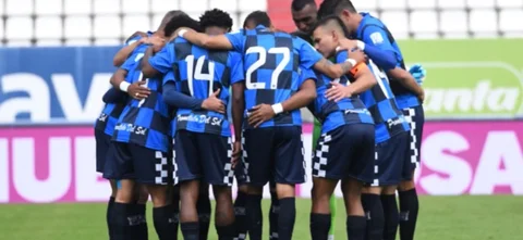 Boyacá Chicó buscó abrir el marcador ante Junior. / Foto: Vizzorimage.