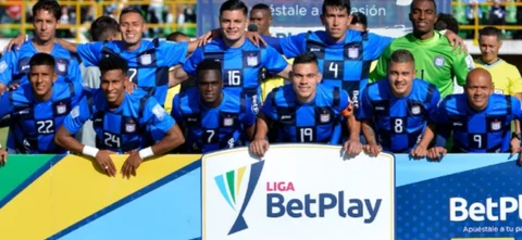 Boyacá Chicó buscó vencer de nuevo la valla de Junior. / Foto: Vizzorimage.