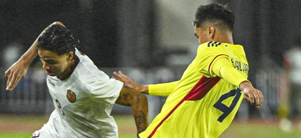 Colombia cayó 1-0 ante Venezuela en el Preolímpico Sub-23 - X: @FCFSeleccionCol