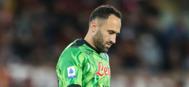 David Ospina y su bienvenida a las competencias. / Foto: AFP.